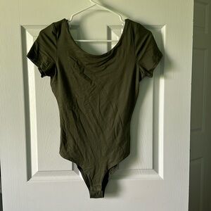 Olive Green Bodysuit